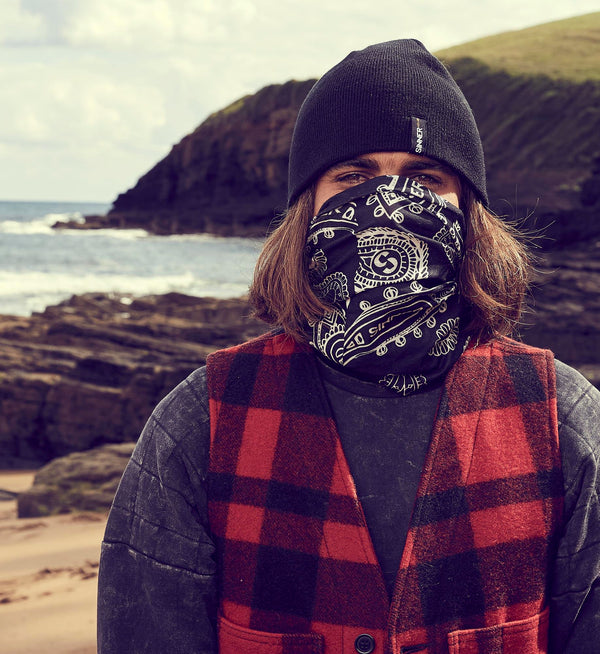 PAISLEY BANDANA - NOIR