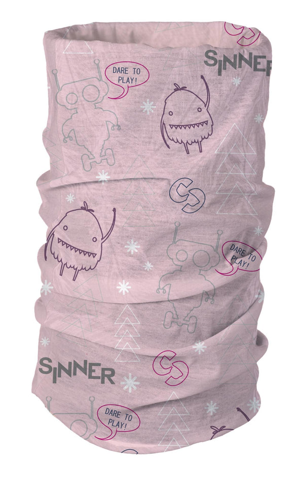 ROBOTS BANDANA ENFANTS - ROSE
