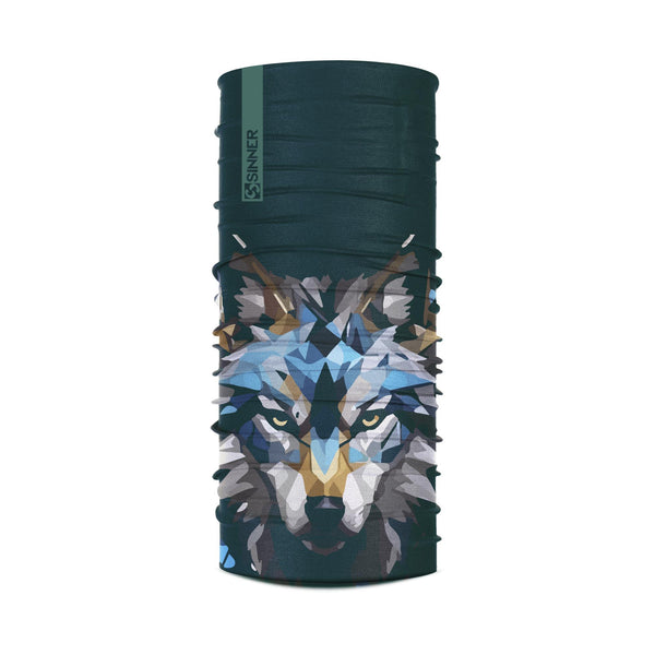 WOLF BANDANA - TURQUOISE FONCÉ