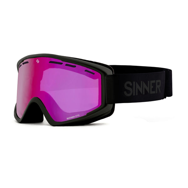BATAWA SKIBRIL OTG - MATZWART - SINTRAST®-LENS ROZE