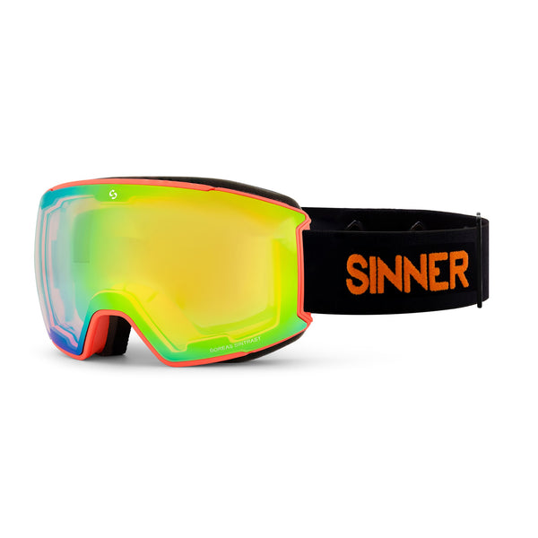 BOREAS SKIBRIL - MAT NEONORANJE - 2 SINTRAST® LENZEN