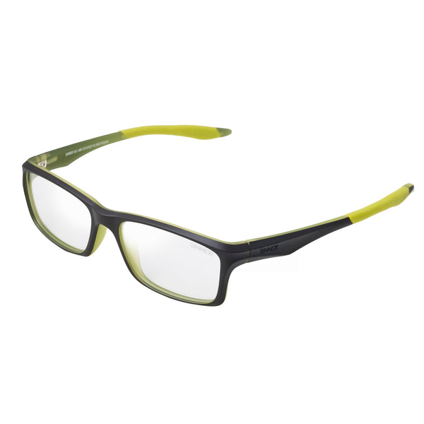 CALEB LUNETTES - MARRON MAT / CITRON VERT