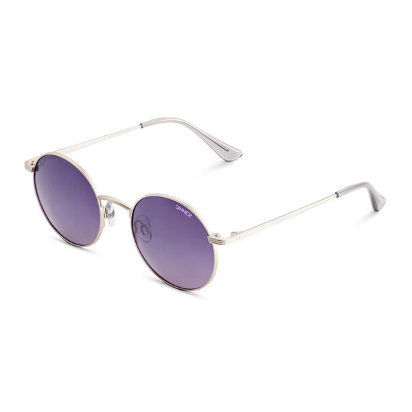 CALI SUNGLASSES - SILVER-COLORED METAL - SINTEC® LENS
