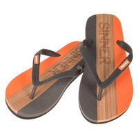 CAPITOLA SLIPPERS HEREN - ORANJE / GRIJS