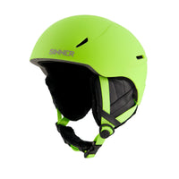 CREST SKIHELM - MAT NEONGROEN