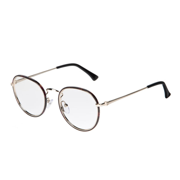 DEX LUNETTES - MARRON TORTOISE / DORÉ