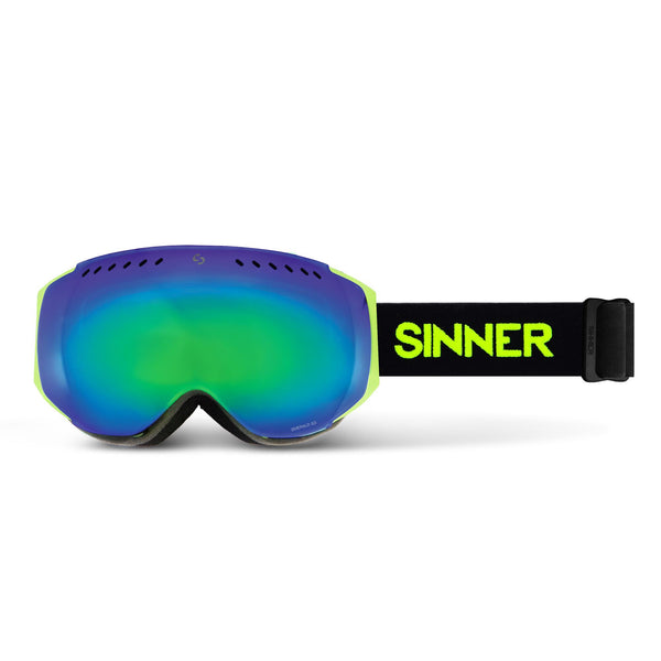 EMERALD SKI GOGGLES - MATTE NEON GREEN