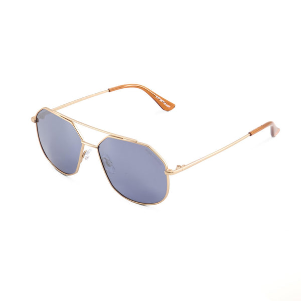 FISS SUNGLASSES - GOLD-COLORED METAL - SINTEC® LENS
