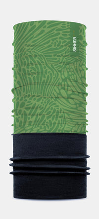 CORAL FLEECE BANDANA - GREEN