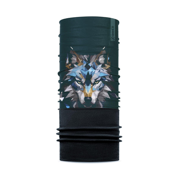WOLF BANDANA EN POLAIRE - TURQUOISE FONCÉ