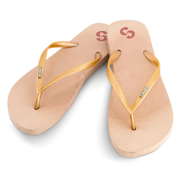 PADANK SLIPPERS DAMES / JUNIOR - BEIGE