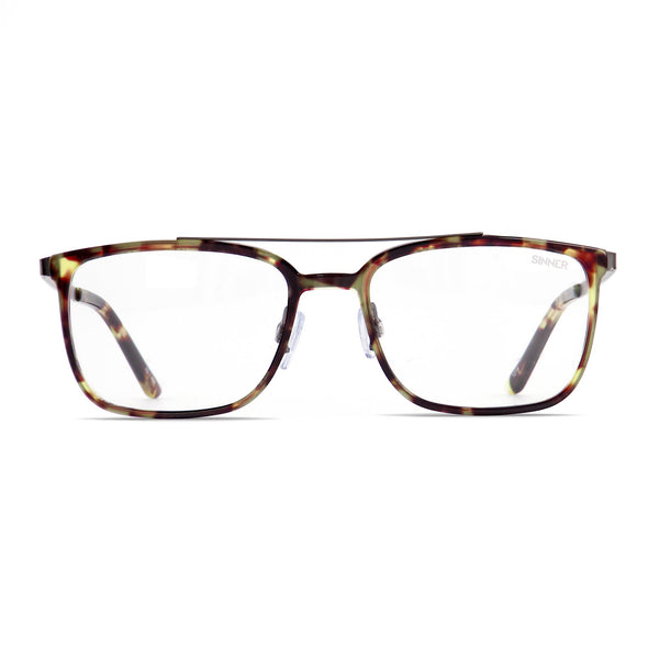 KAY BRIL - GLANZEND BRUIN / GRIJS TORTOISE