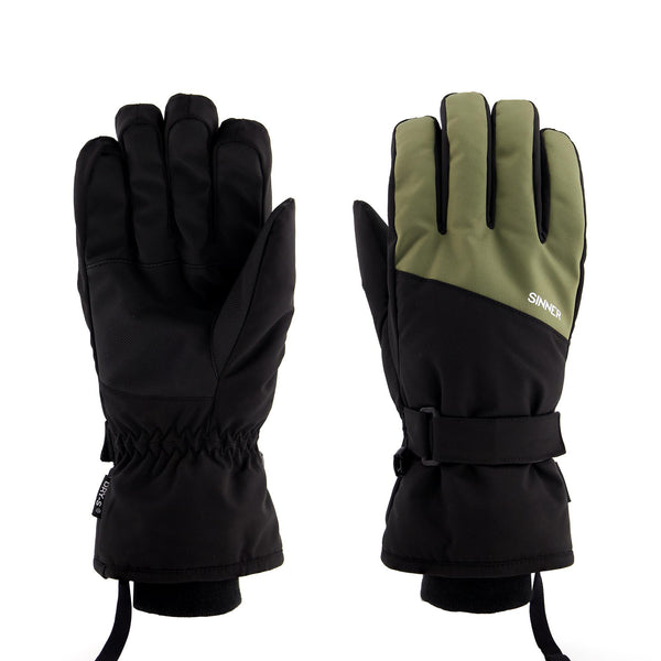 KIRKWOOD DRY-S® HANDSCHOENEN HEREN - ZWART / MOSGROEN
