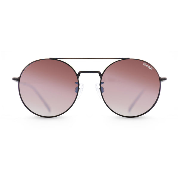 KNOX ZONNEBRIL - ZWART METAAL - SINTEC® LENS