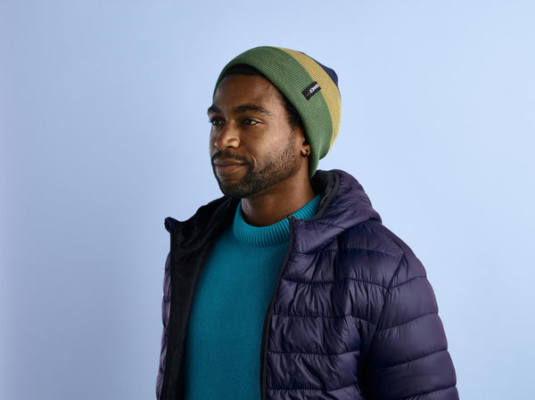 LEDUC MUTS - BLAUW / KHAKI