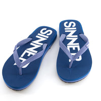 MAJOR SLIPPERS HEREN - BLAUW