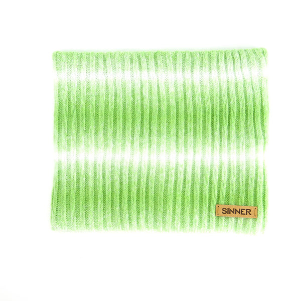 MINCA TOUR DE COU - VERT CLAIR / BLANC MÉLANGÉ