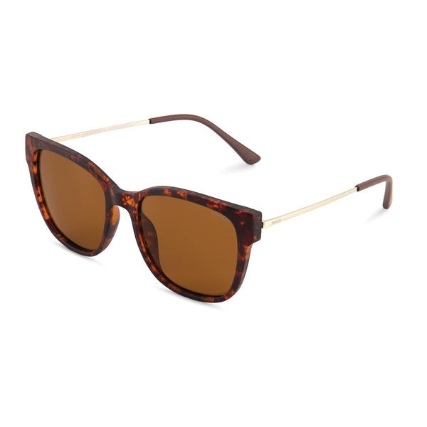 MRAUK ZONNEBRIL - TORTOISE BRUIN - SINTEC® GLAS
