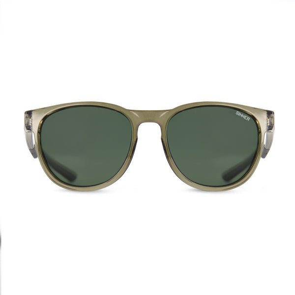 NIVA LUNETTES DE SOLEIL - VERT / NOIR - VERRE SINTEC®