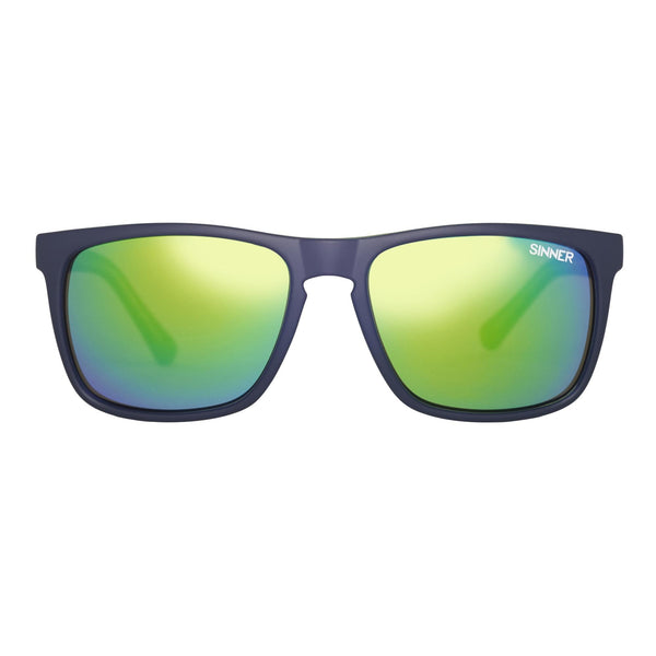 OAK SUNGLASSES CX - MATTE DARK BLUE / GREEN - SINTEC® LENS