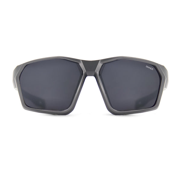 PARKIA ZONNEBRIL - GRIJS / ZWART - SINTEC® GLAS