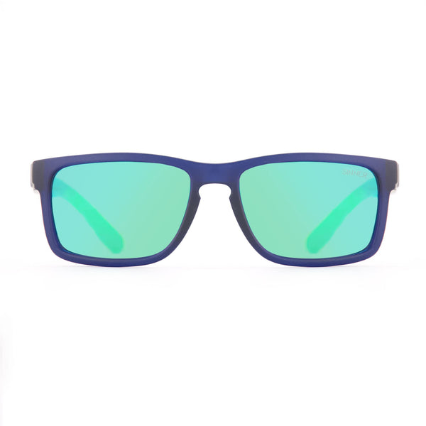 RICHMOND X ZONNEBRIL - MAT DONKERCRYSTAL BLAUW