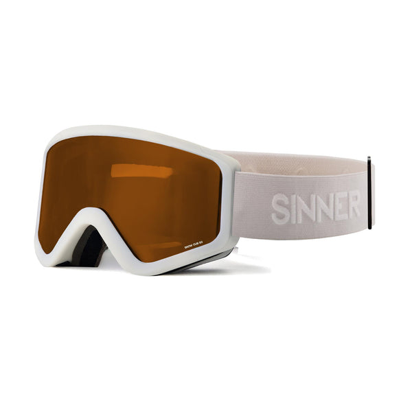 SNOW CUB MASQUE DE SKI - BLANC MAT