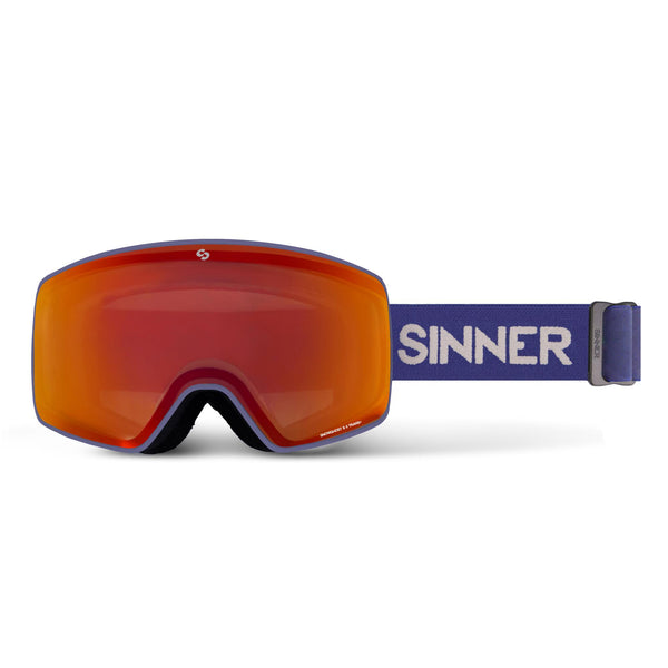 SNOWGHOST II S MASQUE DE SKI - BLEU CREPUSCULE MAT - ECRAN SINTRAST TRANS+®