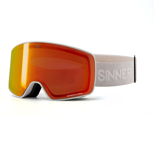 SNOWGHOST II S MASQUE DE SKI - BLANC MAT - ECRAN SINTRAST TRANS+®