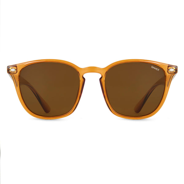 SORAI ZONNEBRIL - DONKERORANJE - SINTEC® GLAS