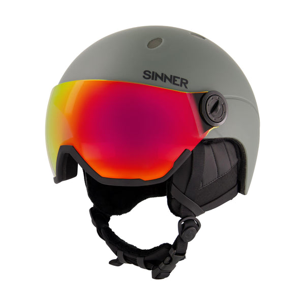 TITAN VISOR SKIHELM - MOS GROEN