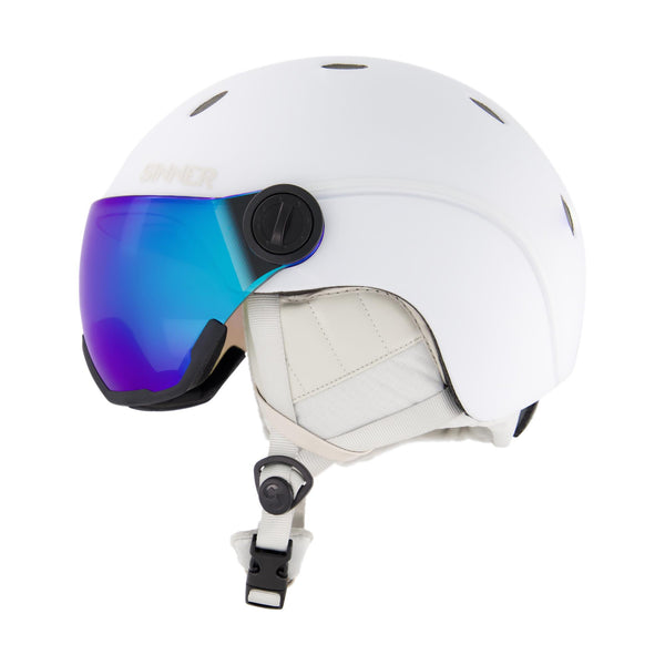 TITAN VISOR SKIHELM - MAT WIT