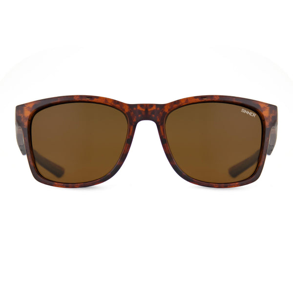 ZUNI LUNETTES DE SOLEIL - TORTOISE MARRON - VERRE SINTEC®