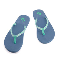 AMAI SLIPPERS DAMES - BLAUW