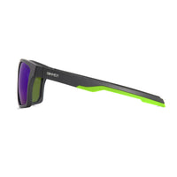ARARY ZONNEBRIL - MAT DONKERGRIJS / GROEN - SINTEC® GLAS