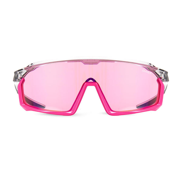 ARAZA ZONNEBRIL - LICHTCRYSTAL GRIJS / GLANZEND ROZE