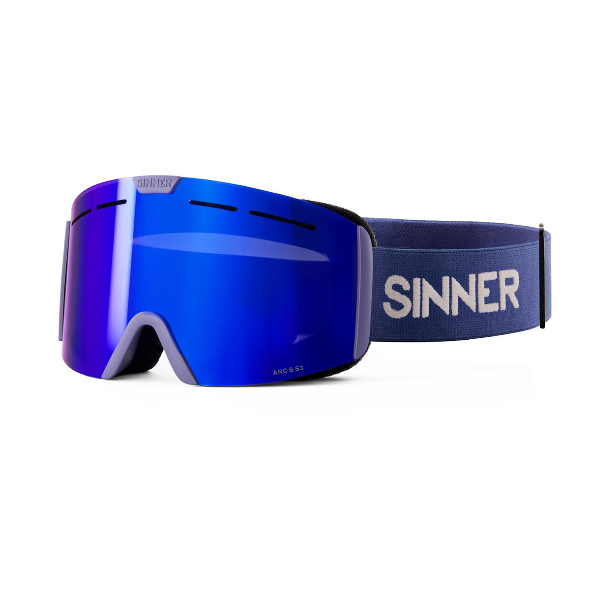 ARC S SKIBRIL - MAT DUSK BLAUW