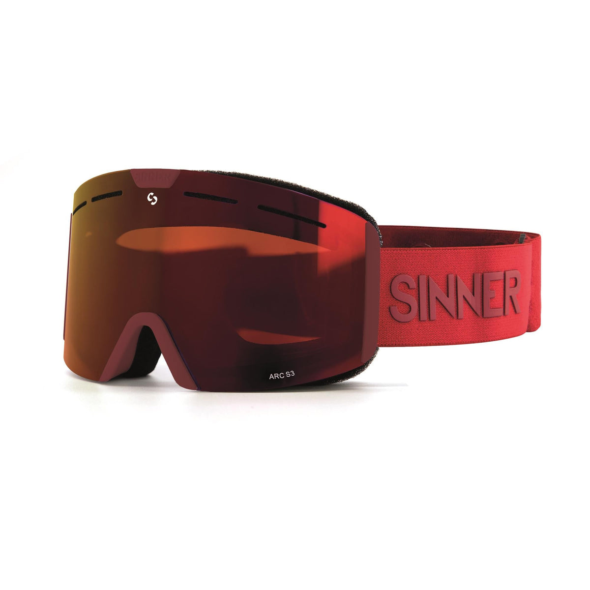 ARC GAFAS DE ESQUÍ ARC – BURDEOS MATE