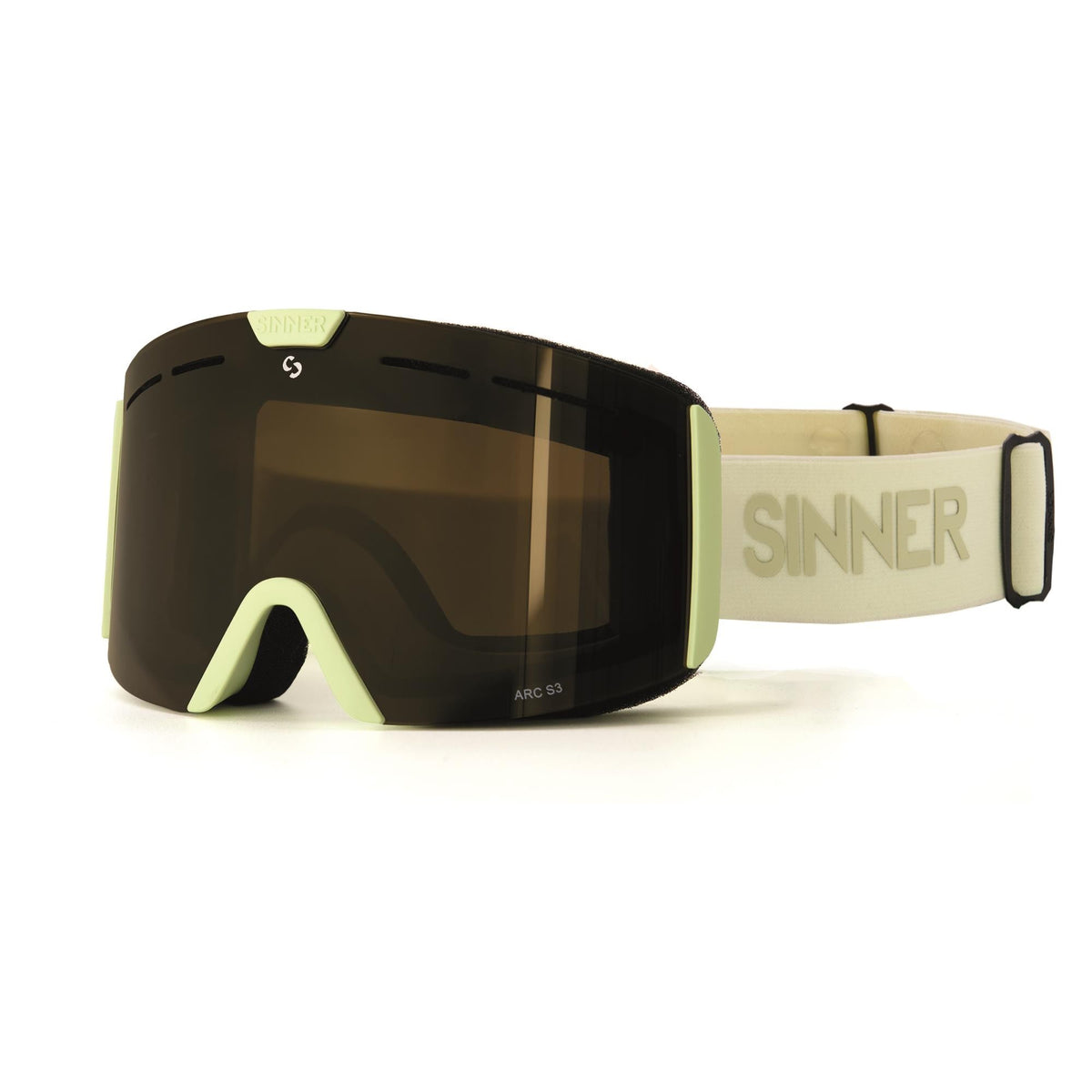 ARC GAFAS DE ESQUÍ ARC – AMARILLO CLARO MATE