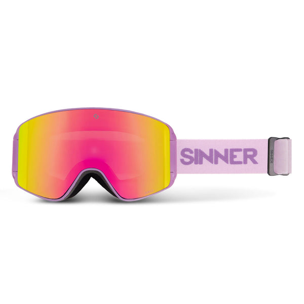 AURA SKI GOGGLES - MATTE LILAC - 2 LENSES