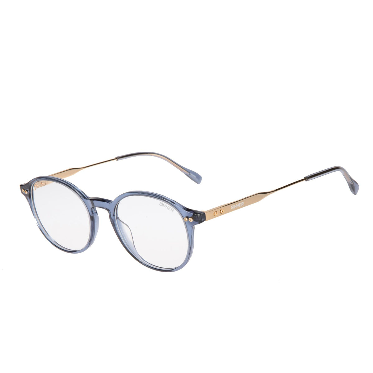 AVA LUNETTES - CRYSTAL BLEU BRILLANT