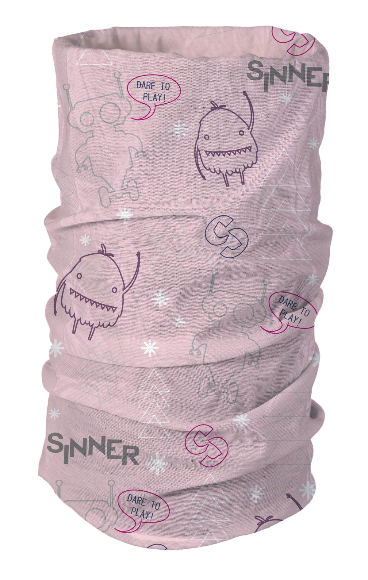 ROBOTS BANDANA KIDS - PINK