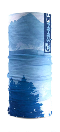 WATER MOUNTAIN BANDANA - BLEU