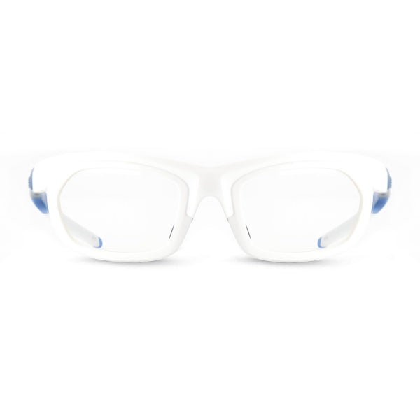 BASSA ZONNEBRIL SPORT (BOX) - WIT + BRILLENKOKER