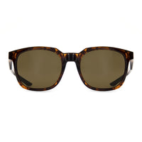 BAUHI LUNETTES DE SOLEIL - MARRON BRILLANT TORTOISE / NOIR MAT