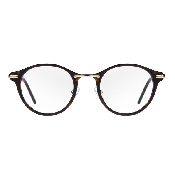 BINX BRIL - BRUIN TORTOISE / GOUDKLEURIG