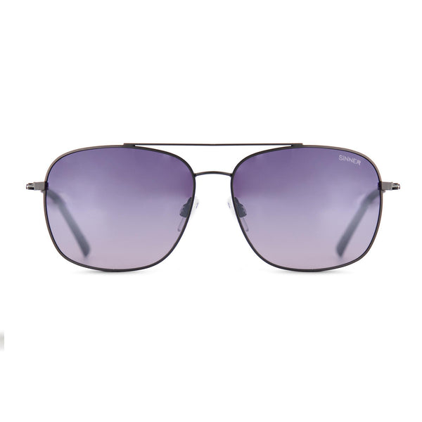 BODEGA ZONNEBRIL - ZWART METAAL - SINTEC® LENS