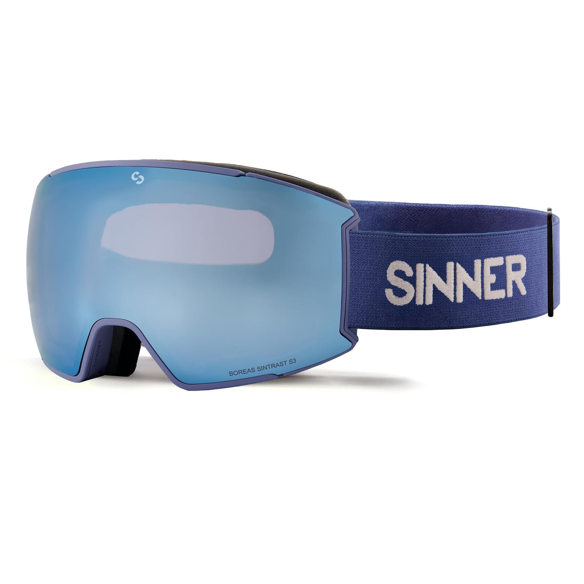 BOREAS GAFAS DE ESQUÍ - AZUL DUSK MATE - 2 LENTES SINTRAST®