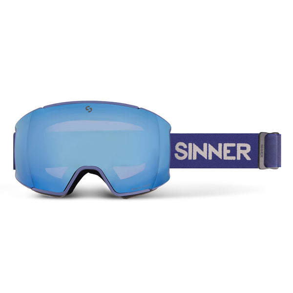 BOREAS SKI GOGGLES - MATTE DUSK BLUE - 2 SINTRAST® LENSES