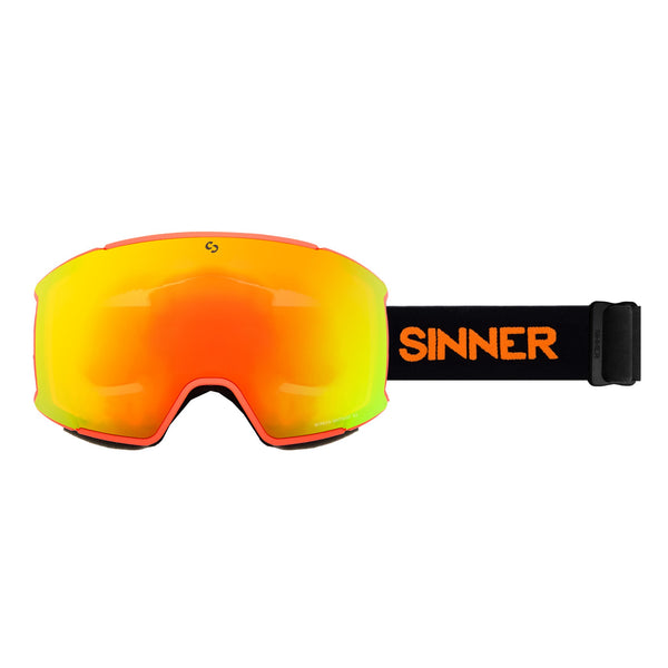 BOREAS SKIBRIL - MAT NEONORANJE - 2 SINTRAST® LENZEN